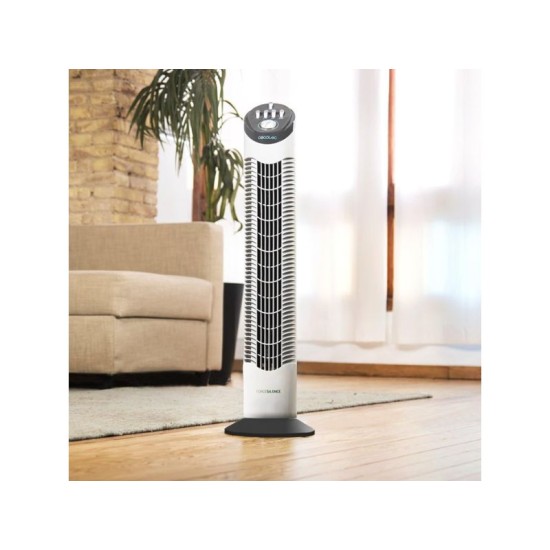 Вентилатор Кула Cecotec Energy Silence 9090 Skyline – 76 см, 50W, Бял